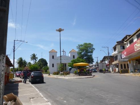 Praça da matriz de barra de pojuca